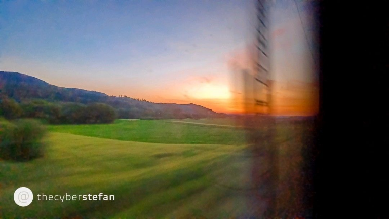 Business trip by night train